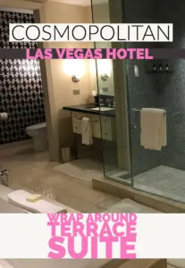 Wrap Around Terrace Suite - Cosmopolitan Las Vegas Hotel Suite