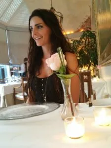 Kashlee at the Grill Room Windsor Court
