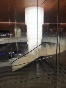 DOH airport business class lounge Qatar