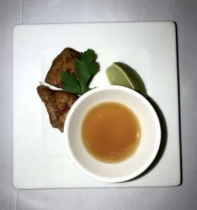 soup on qatar airways business class
