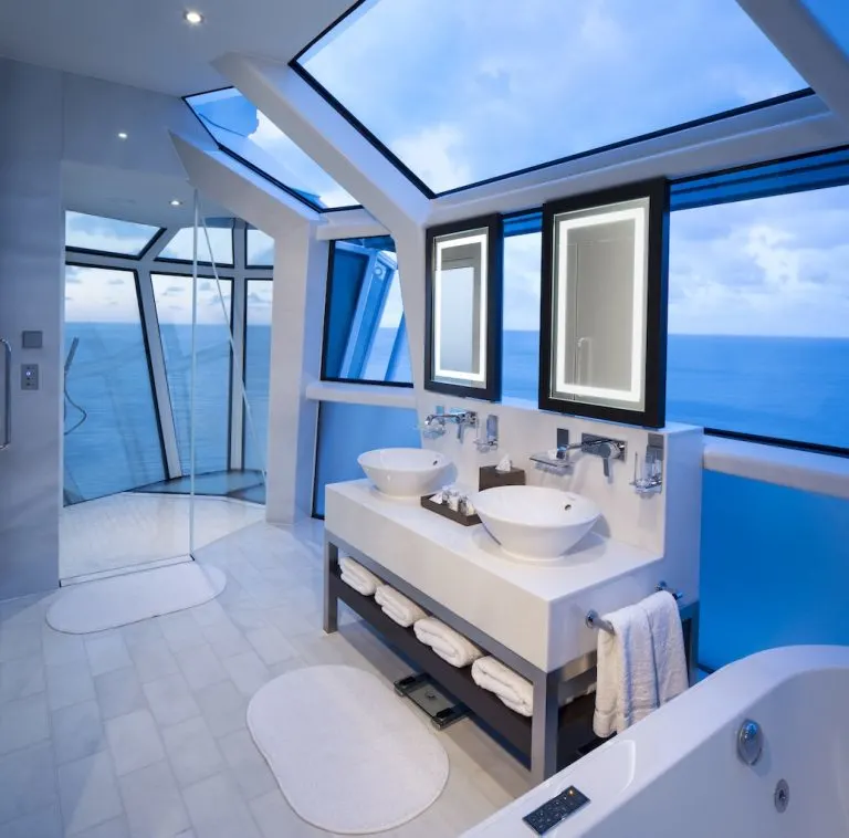 Celebrity Reflection Suite Bathroom Cruise Millennials
