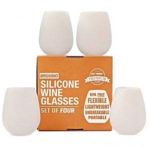 silicone wine glasses for women who travel