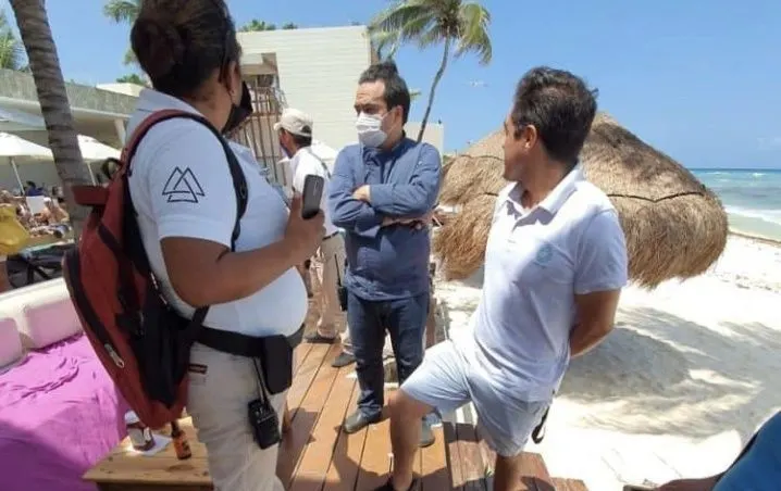playa del carmen beach club closed