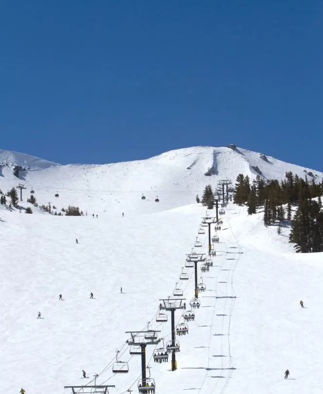 chairlift at mammoth mountain