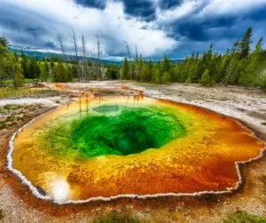 Morning Glory pool, Yellowstone National Park