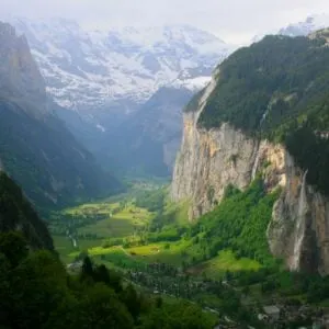 The Alps In Switzerland, Central Europe