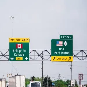 ridge to Canada Sign
