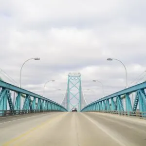 Ambassador Bridge Border Crossing