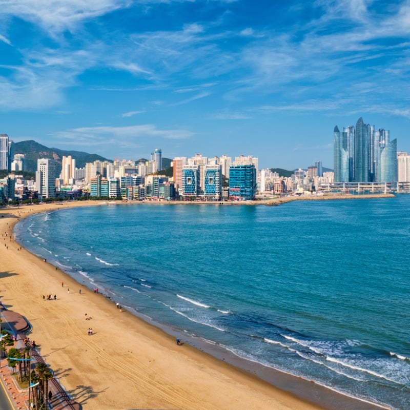 Gwangalli Beach I Busan Sydkorea