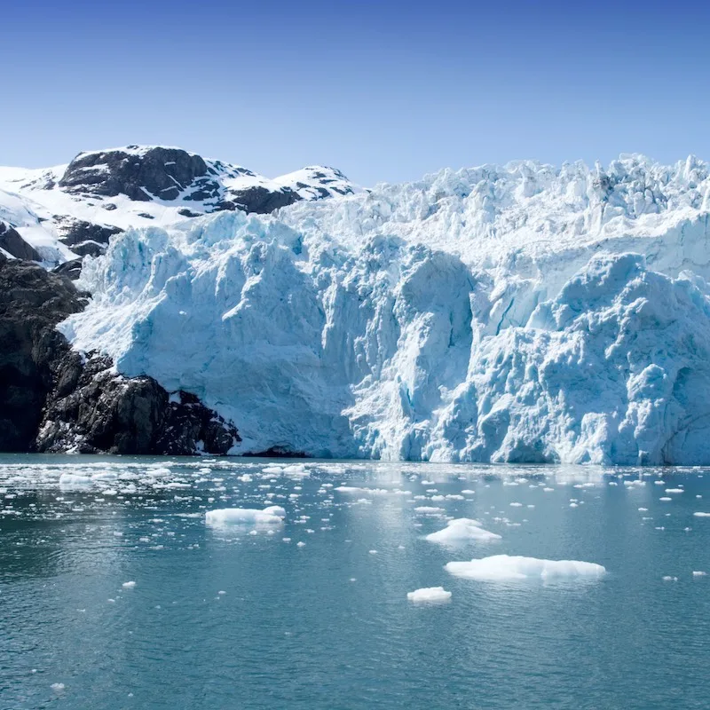 Hubbard Glacier in Seward, Alaska
