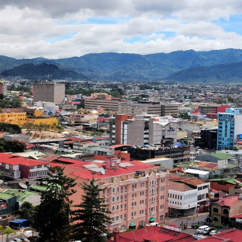 City center of San Jos&eacute;, Costa Rica