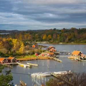 Autumn in Gothenburg southern archipelago