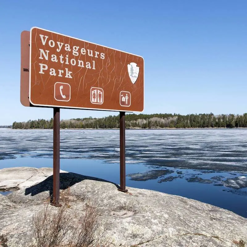 Voyageurs National Park in northern Minnesota