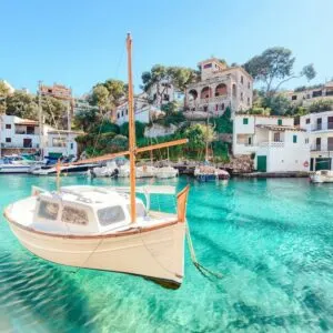 Cala Figuera In Mallorca, Spain