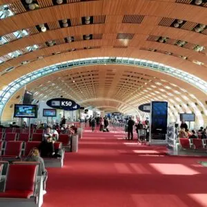 Paris Charles de Gaulle Airport Terminal View