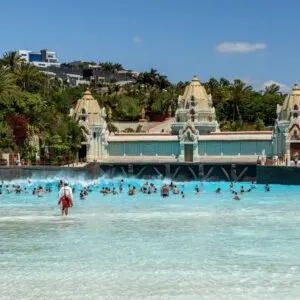 Wave Pool at Siam Park in Spain