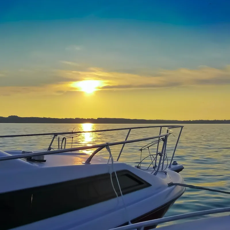 East Bay on a Boat