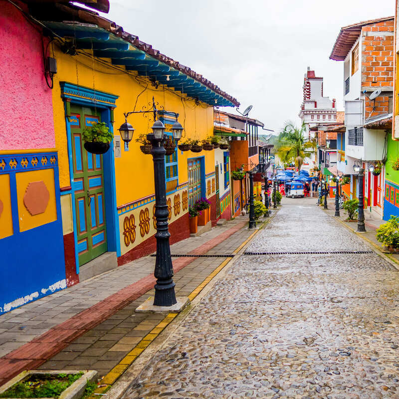 Colorful Houses In Guatape Colombia Latin America Travel Off Path Colorful Houses In Guatape Colombia Latin America Travel Off Path