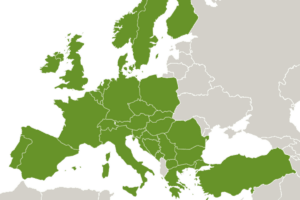 Eurail Map Provided By Eurail.com