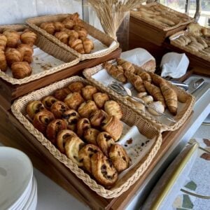 Pastries Pictured As Part Of The Breakfast Buffet At The Sofitel Roma Villa Borghese, Italy Rome