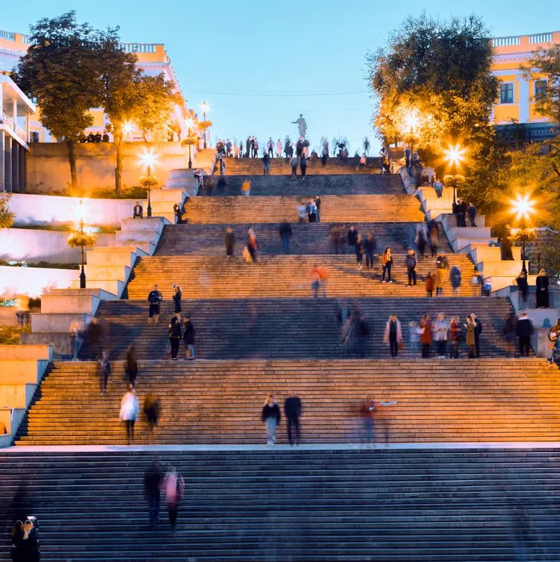 Potemkin Stairs in ukraine