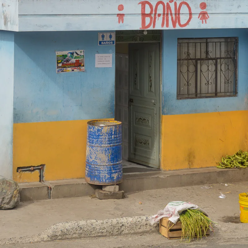 toilet south america
