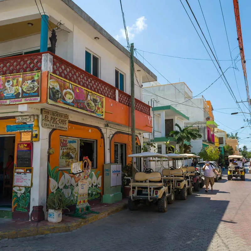 Downtown Cozumel, Mexico