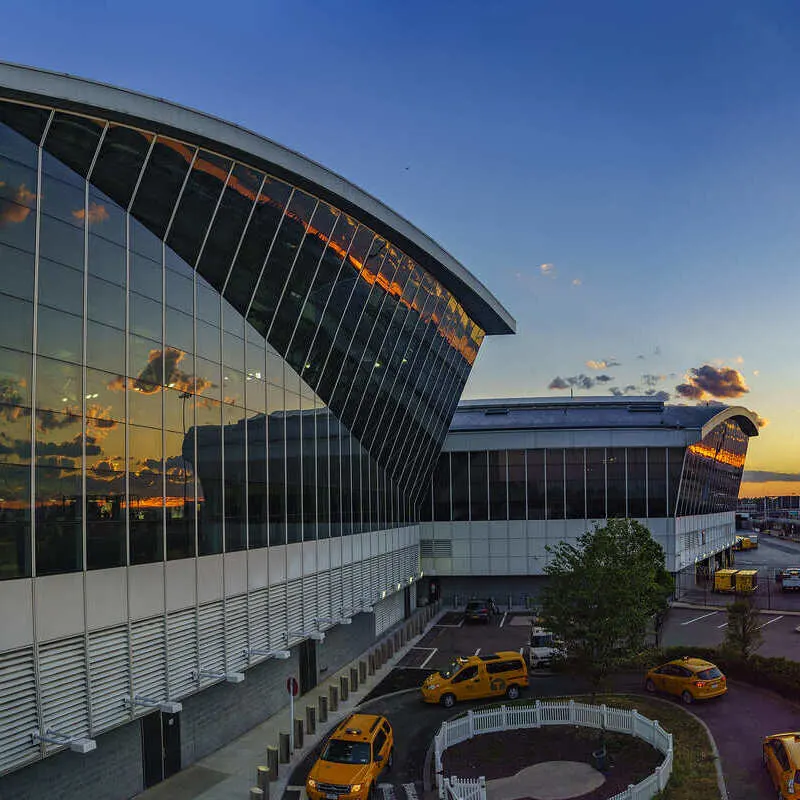 Exterior Of JFK Terminal Building, John F. Kennedy International Airport, New York, United States
