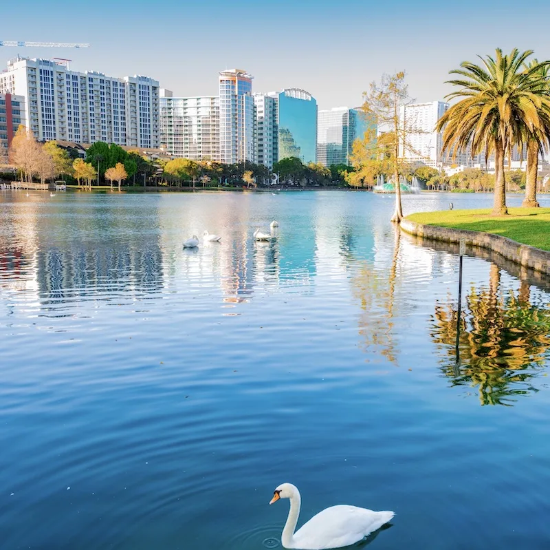 orlando florida lake