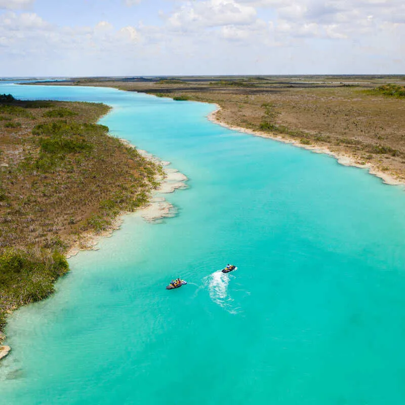 Lake Bacalar, Quintana Roo, Mexico