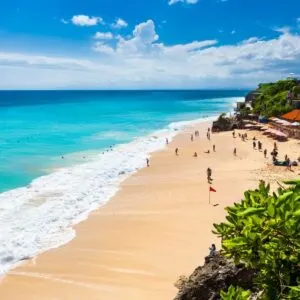 Aerial View Of Kuta, Bali, Indonesia
