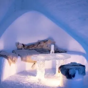 Ice Hotel Close To Alta, Norway, Scandinavia