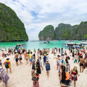 Phi Phi Island Crowds