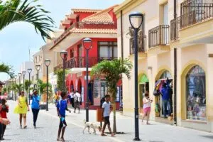 Santa Maria, Sal Island, Cape Verde, Country Off The Coast Of West Africa