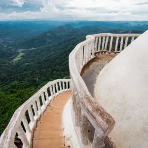 Ambuluwawa tower in Sri Lanka