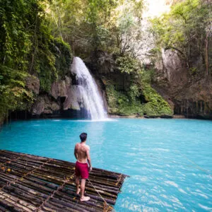 Waterfall in Cebu Philippines