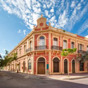 Colonial Era Building In Old Town Mazatlan, Sinaloa, Mexico