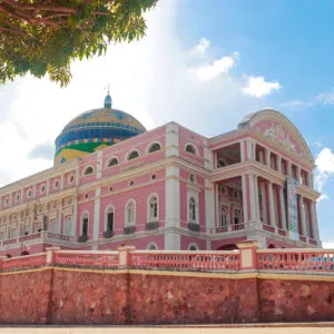 Manaus Theater In Manaus, Capital OF The Amazon State In Northwestern Brazil, South America