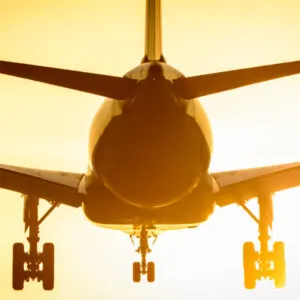 Nice plane close up, photo taken during a bright early morning sun.