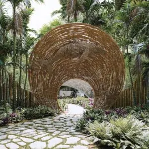 Yubarta gate at Cayo Levantado Resort