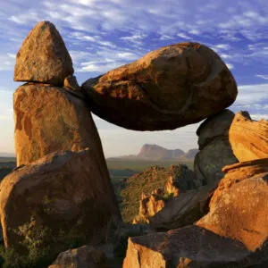 Big Bend National Park, Texas. Giant rocks