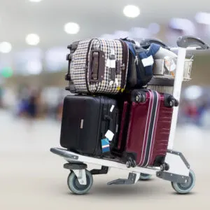 Bags At Airport, International Travel