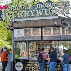 Berlin Currywurst Street Food