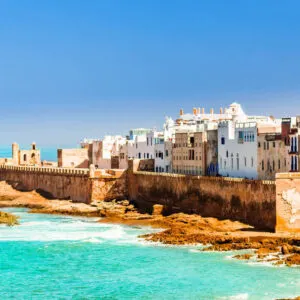The Fortified Coastal City Of Essaouira, On The Atlantic Coast Of Morocco, North Africa