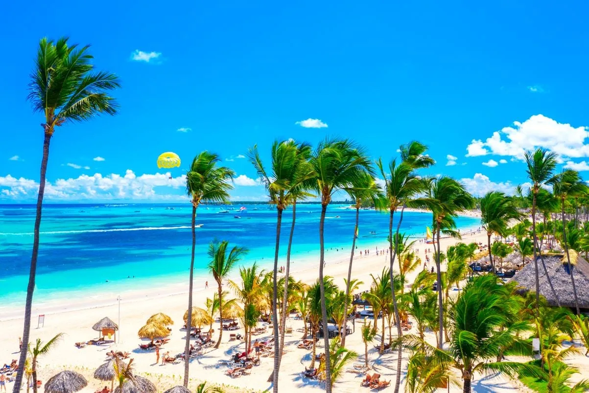 Bavaro beach in punta cana featured