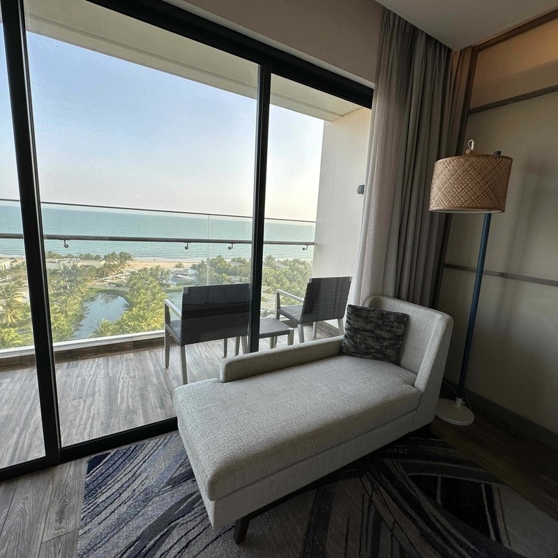 View Of The Melia Ho Tram From Inside A Room In The 15th Floor, Vietnam, Southeast Asia