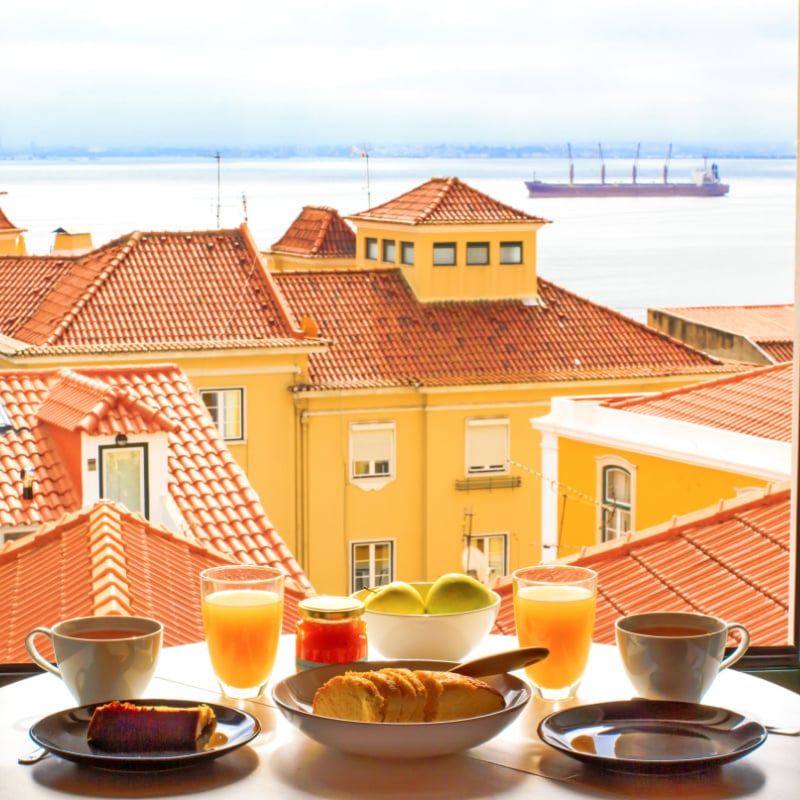 Breakfast in Lisbon