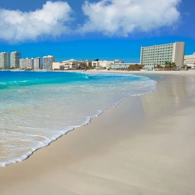 Forum Beach In Cancun Hotel Zone, Cancun, Riviera Maya, Mexico
