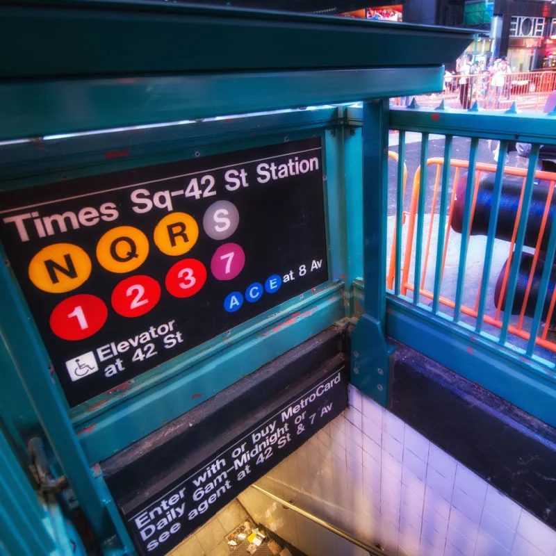 times square subway station