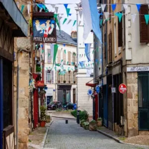 Limoges, Haute Vienne, France June The Charming Streets of Limoge